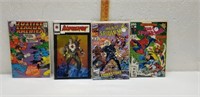 Lot of 4 Comic Books- Justice League