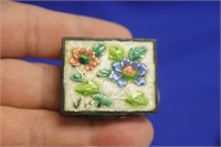 Antique Chinese Enamel Trinket Box