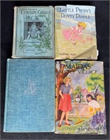 SET OF 4 VINTAGE BOOKS