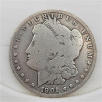 1901-O Morgan Silver Dollar - G