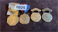 (2) NRA Medals & 1925 School Medal