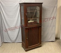 Vintage Hand Made Display Cabinet - Broken Glass