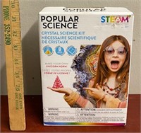 Popular Science-Crystal Science Kit-New