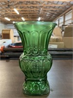 Vintage A.L. Randall Emerald Green Glass Vase