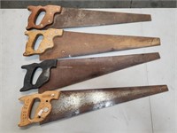 (4) Hand Saws