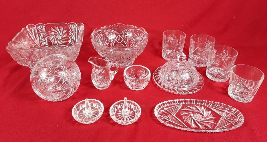 Crystal glassware