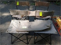4 - Ford Folding Camp Chairs