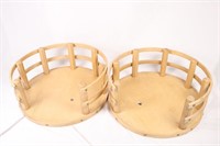 2 TIER PEI MADE LAZY SUSAN CUPBOARD ORGANIZERS