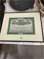 Seaboard Oil and Gas Company Stock Certificate