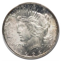 1926-S Peace Dollar MS-65 PCGS (Toned)