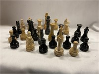 Granite Chess game pieces
