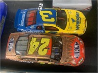 #24 AND #3 DIE CAST CARS