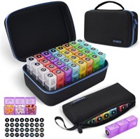 3X Daily Pill Organizer, 32 Compartments