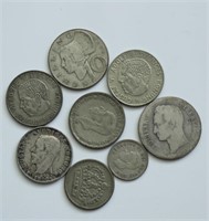 FOREIGN SILVER COINS