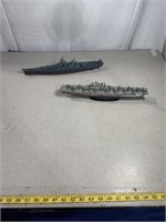 Gearbox model aircraft carrier and Unimax attack