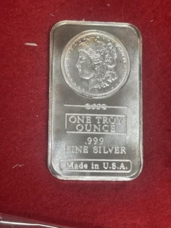 1 OZ SILVER BAR