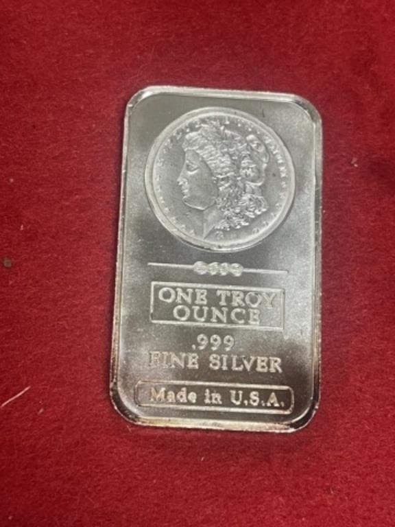 1 OZ SILVER BAR