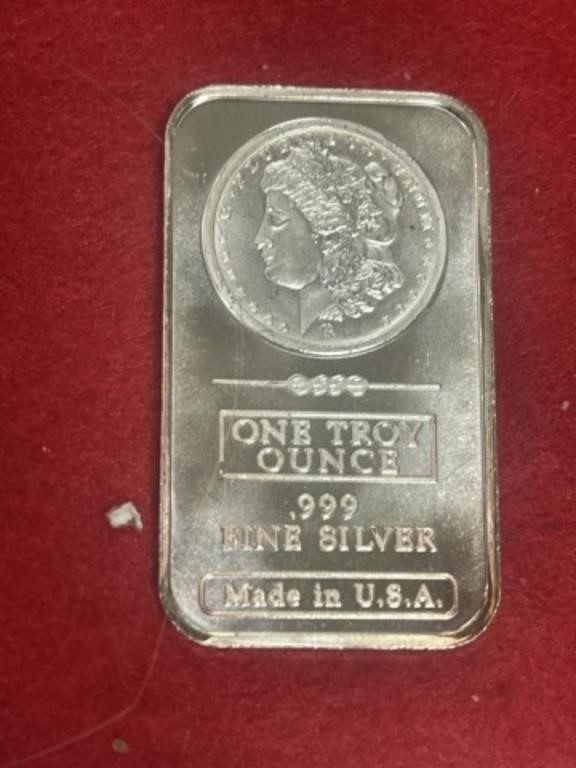 1 OZ SILVER BAR