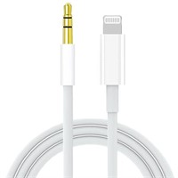 Aux Cord for iPhone,[Apple MFi Certified] Lightnin