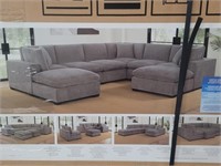 Thomasville - 8 Piece Fabric Modular Sectional