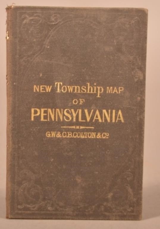 1874 Township Map of Penna Pocket Map