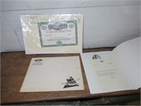 (2) Railroad Stock Certificates