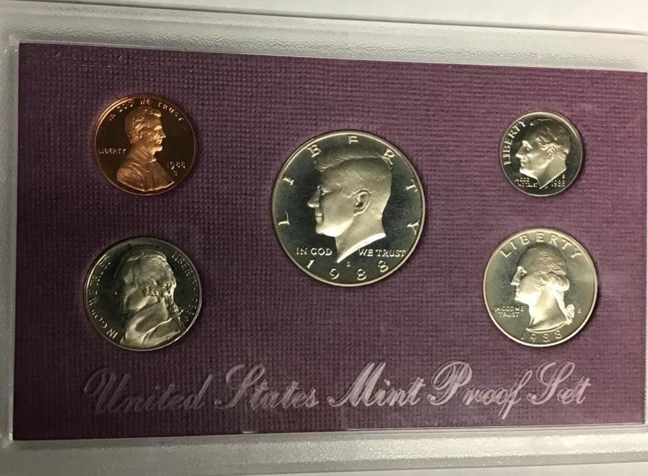 1988 Coin Mint Set