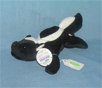 Vintage skunk bean bag toy