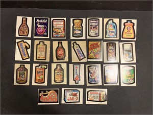 1973-75 Topps Wacky Packages Complete Set Wonder B
