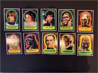 2015 Topps Star Wars 5x7 1977 Reprint Sticker Comp