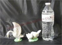 Vintage Porcelain Duck / Goose Figurines