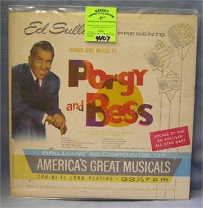Ed Sullivan Songs And Music Porgy And Bess record