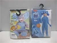 Two Pre-Owned Halloween Costumes NB & 2T