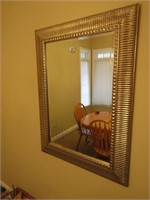 wall mirror & 2 chairs
