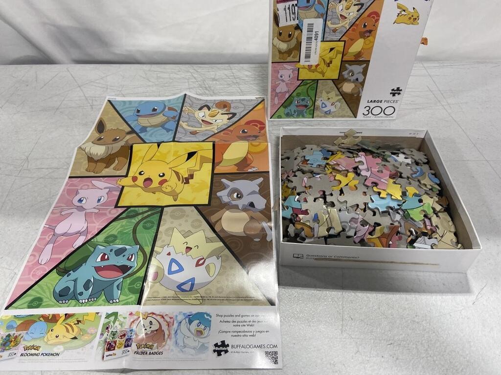 POKÉMON PUZZLE USED