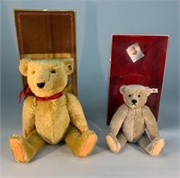 2 Marguerite Steiff Bears in Boxes