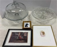 Cake plates & pictures