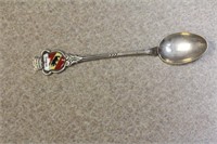 Enamel 800 Silver Berne Souvenir Spoon