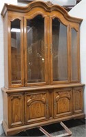 Lighted China Hutch with (6) Glass Shelves