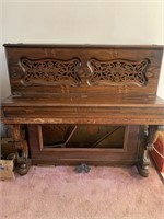 The “Nome” Piano- 1880s Lyon & Healy Upright grand