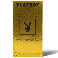 Playboy Well Hung Condoms 12ct (Set of 2)