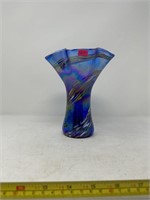 Decorative glass vase