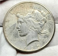 1925 Peace Silver Dollar