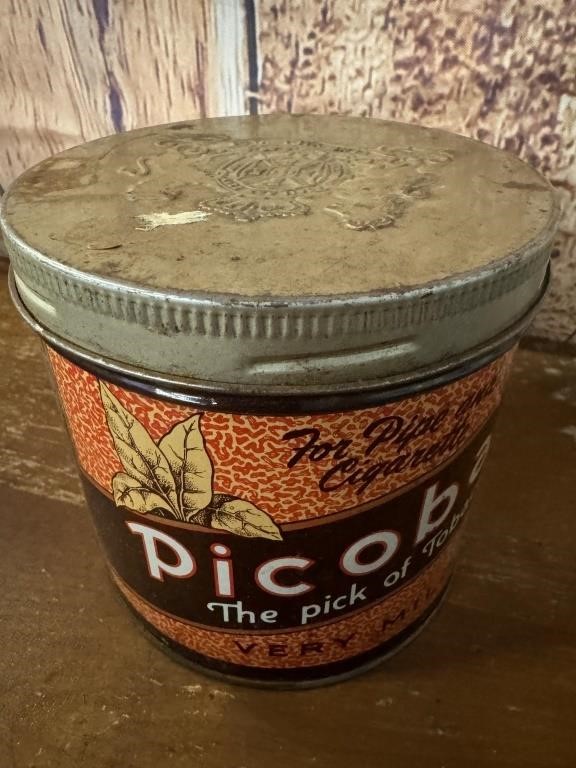 Vintage Picobac Tobacco Tin