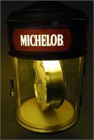 ** Vintage Michelob Hanging Light-Up Clock -