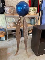 Handmade Garden Gazing Ball Stand