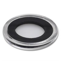 Coin Capsule W/ Black Gasket - 26 Mm