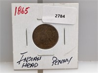 1865 Indian Head Penny