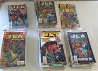 JLA comic books approximately 200