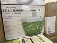 Faberware Salad Spinner Pump Activated